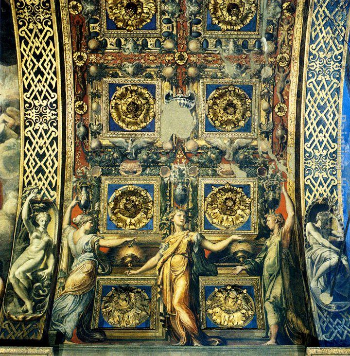 Parmigianino Wise Virgins, Allegorical Figures And Plants